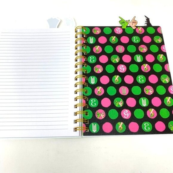 Wicked The Movie Pink Elphaba 96 Page Spiral Tab Journal 8.25" x 6.5" - Picture 4 of 6